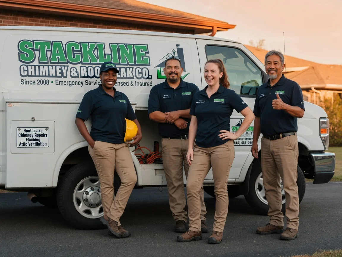 Chimney flashing repair company in Tridell, UT